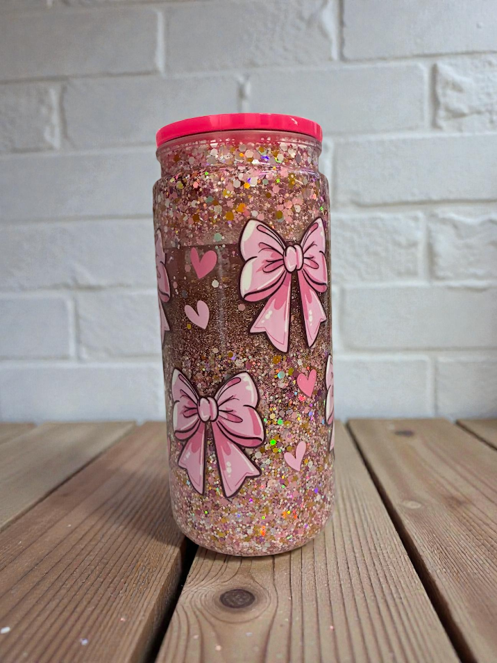 20oz Bow Snowglobe