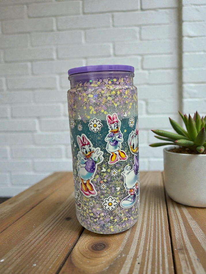 20oz Daisy Duck Snowglobe