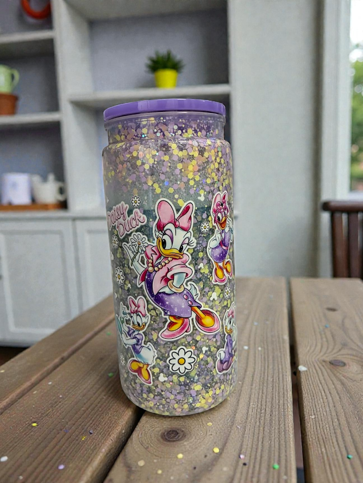 20oz Daisy Duck Snowglobe