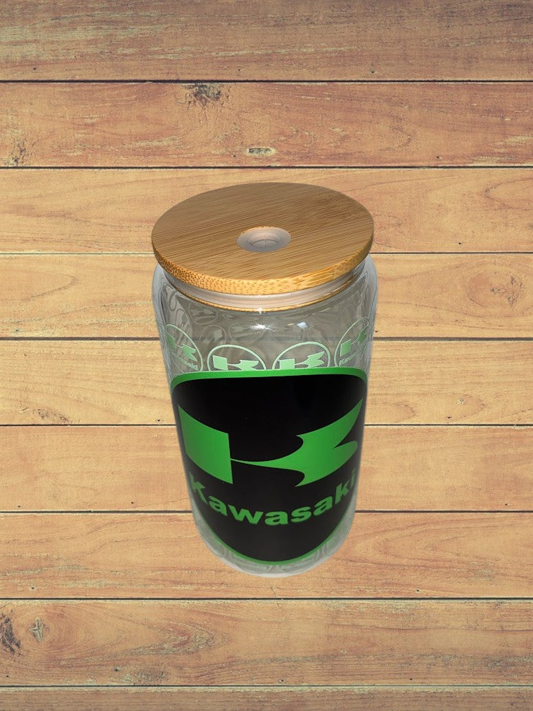 Kawasaki Glass Cup wooden lid