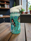 10oz Princess Jasmine Snowglobe Bottle