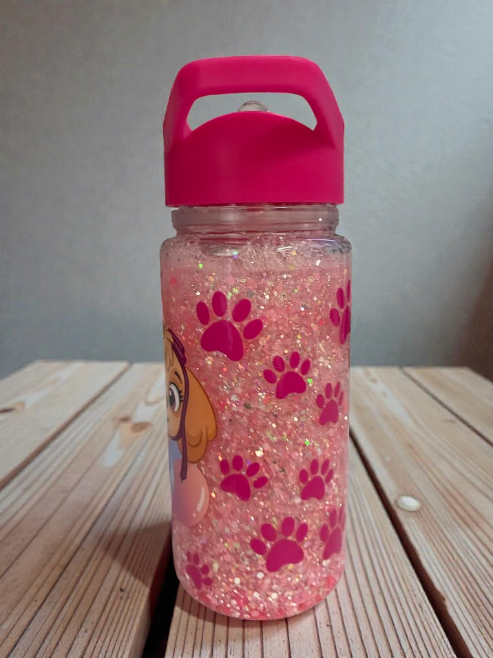 Skye Paw Patrol Snowglobe 10oz bottle